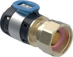 Geberit FlowFit Übergang 620624001 DN 32, Ø 40 Mm, G 1 1/4, 7,9 Cm, Mit Überwurfmutter