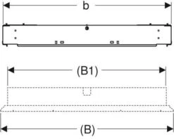 Geberit Gis Rohbaubox 461452001 Für Spiegelschrank ONE B 97cm -VIEGA Verkäufe Geberit Gis Rohbaubox 461452001 fuer Spiegelschrank ONE B 97cm 3