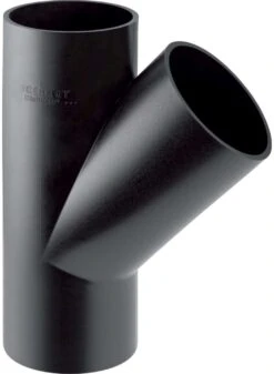Geberit Pe Abzweig 368130161 DN 125/90, 45Grad, PE-HD
