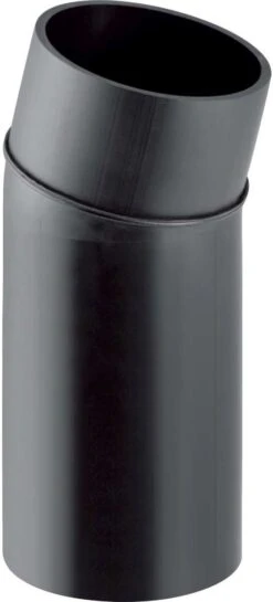 Geberit Pe Bogen 368015161 DN 125, 15Grad, Mit Langem Schenkel, PE-HD