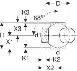 Geberit Pe Zweifach-Kugelabzweig 367385161 DN 100/100, 88,5Grad, Anschlüsse 135Grad, PE-HD -VIEGA Verkäufe Geberit Pe Zweifach Kugelabzweig 367385161 DN 100 100 885Grad Anschluesse 135Grad PE HD 2