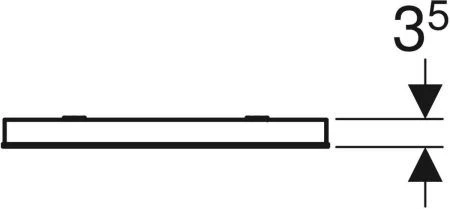 Geberit Renova Compact Lichtspiegel Y862340000 40 X 80 X 3,5 Cm 4 Geberit Renova Compact Lichtspiegel Y862340000 40 X 80 X 3,5 Cm – Bild 4