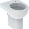 Geberit Renova Stand Flachspül WC 203010600 6 Liter, Weiss Kera Tect, Abgang Waagerecht