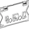 Geberit Schutzplatte 242418001 Zu Sigma UP-SPK 8 Cm