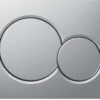 Geberit Sigma 01 Betätigungsplatte 115770JQ5 Mattchrom Lackiert, Für 2-Mengen-Spülung, Kunststoff
