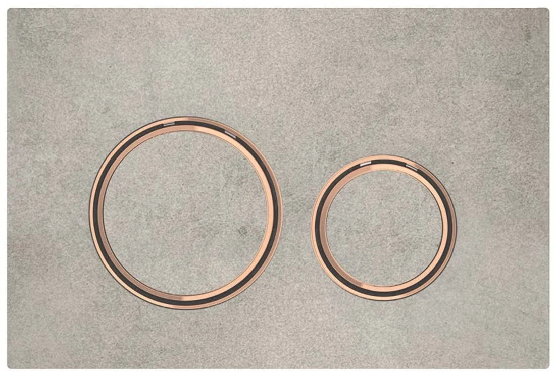 Geberit Sigma 21 Betätigungsplatte 115650JV1 Platte/Taste Verchromt, Betonoptik, Ring Rotgold, Für 2-Megen-Spülung 1 Geberit Sigma 21 Betätigungsplatte 115650JV1 Platte/Taste Verchromt, Betonoptik, Ring Rotgold, Für 2-Megen-Spülung