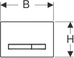 Geberit Sigma 50 Betätigungsplatte 115671JX2 Deckplatte Nussbaum Amerikanisch, Platte/Taste Schwarzchrom, Für 2-Mengen-Spülung -VIEGA Verkäufe Geberit Sigma 50 Betaetigungsplatte 115671JX2 Deckplatte Nussbaum amerikanisch Platte Taste schwarzchrom fuer 2 Mengen Spuelung 2