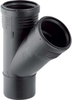 Geberit Silent PP Abzweig 390434141 DN90/90, 45Grad, Schalloptimiert
