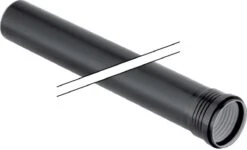 Geberit Silent PP Rohr 390300141 DN 70, 150 Mm, Mit Muffe, Schalloptimiert