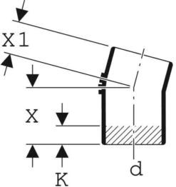 Geberit Silent Db20 Bogen 307150141 DN 70, 15°, Schenkel Lang, Hochschalldämmend -VIEGA Verkäufe Geberit Silent db20 Bogen 307150141 DN 70 15° Schenkel lang hochschalldaemmend 1