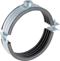 Geberit Silent Db20 Rohrschelle 312812261 DN 125, Gedämmt, Mit Gewindemuffe M10/G 1/2, Stahl