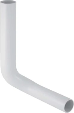 Geberit Spülbogen 118113111 8 Cm Nach Rechts Abgekröpft, 90Grad, D= 50mm, 28x21cm, Weiß