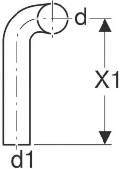 Geberit Spülbogen 118122111 6 Cm Nach Links Abgekröpft, 90Grad, D= 50mm, 28x21cm, Weiß -VIEGA Verkäufe Geberit Spuelbogen 118122111 6 cm nach links abgekroepft 90Grad d 50mm 28x21cm weiss 2