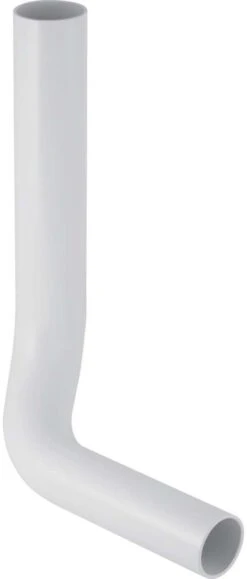 Geberit Spülbogen 118128111 18 Cm Nach Links Abgekröpft, 90Grad, D= 50mm, 28x21cm, Weiß