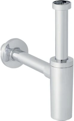 Geberit Tauchrohrgeruchsverschluss Abgang Horizontal, Für Waschbecken, G 1 1/4 X 32 Mm, Hochglanz-verchromt
