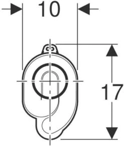 Geberit Urinalgeruchsverschluss Ø 50 Mm, Abgang Horizontal, Kunststoff, Weiß -VIEGA Verkäufe Geberit Urinalgeruchsverschluss o 50 mm Abgang horizontal Kunststoff weiss 2