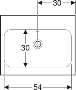 Geberit ICon Aufsatz-Waschtisch 501847004 60x48cm, Ohne Hahnloch, Mit Überlauf, Für Arbeitsplatte, Weiß KeraTect -VIEGA Verkäufe Geberit iCon Aufsatz Waschtisch 501847004 60x48cm ohne Hahnloch mit Ueberlauf fuer Arbeitsplatte weiss KeraTect 3