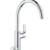 Grohe Blue Pure EuroSmart Küchenarmatur 31722000 C-Auslauf, Chrom, Mit Filterfunktion