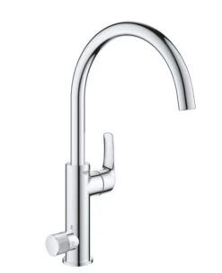 Grohe Blue Pure EuroSmart Küchenarmatur 31722000 C-Auslauf, Chrom, Mit Filterfunktion