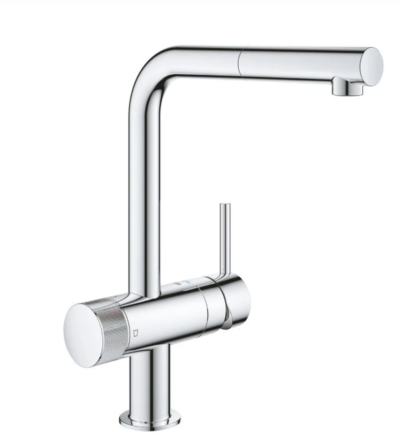 Grohe Blue Pure Minta Küchenarmatur 31721000 L-Auslauf, Chrom, Mit Filterfunktion 1 Grohe Blue Pure Minta Küchenarmatur 31721000 L-Auslauf, Chrom, Mit Filterfunktion