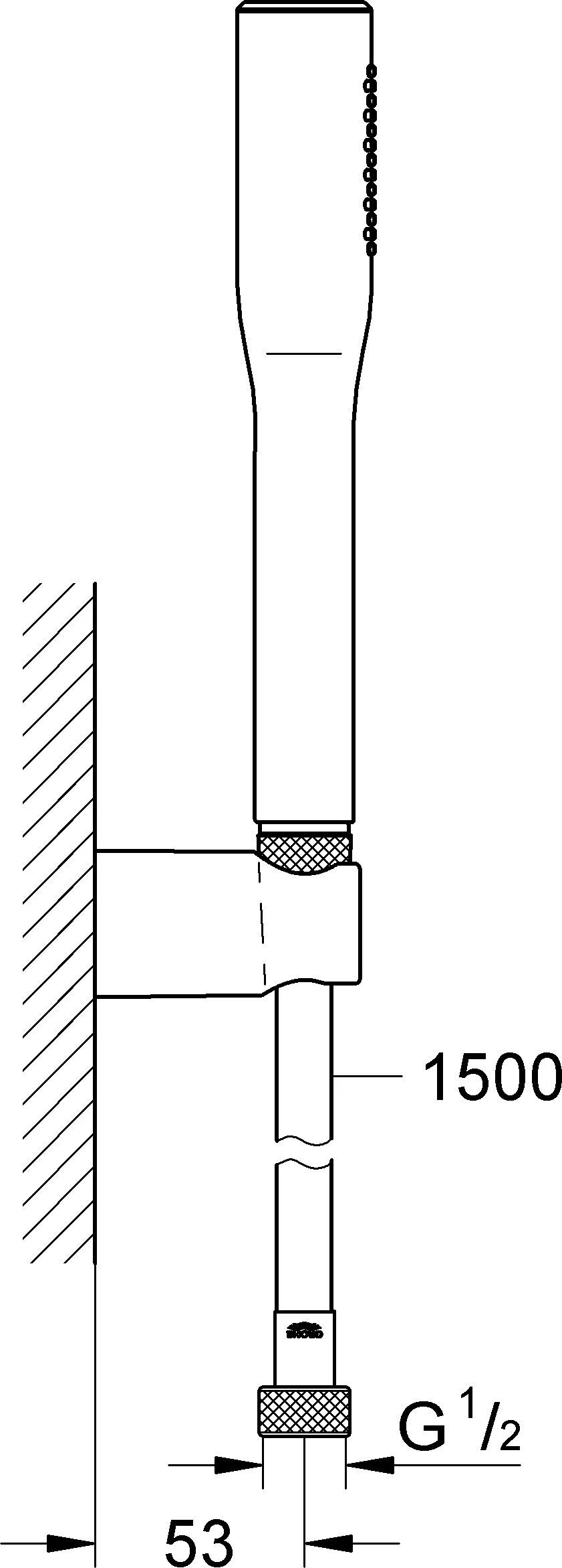 Grohe Euphoria Cosmopolitan Wannenset 27369000 Chrom, Mit Handbrause 3 Grohe Euphoria Cosmopolitan Wannenset 27369000 Chrom, Mit Handbrause – Bild 3