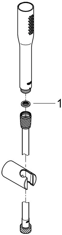 Grohe Euphoria Cosmopolitan Wannenset 27369000 Chrom, Mit Handbrause 4 Grohe Euphoria Cosmopolitan Wannenset 27369000 Chrom, Mit Handbrause – Bild 4