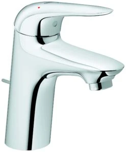 Grohe Eurostyle Waschtischarmatur 23709003 Chrom, Silkmove ES, Mittelstellung Kalt
