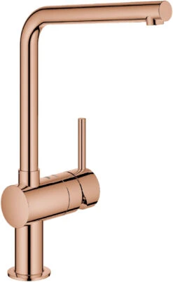 Grohe Minta Spültisch-Einhebelmischer 31375DA0 Warm Sunset, Schwenkbarer L-Auslauf