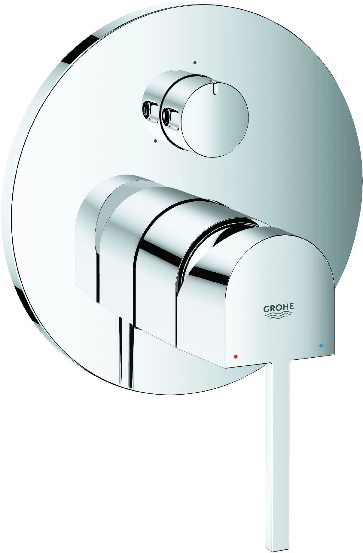 Grohe Plus Fertigmontageset 24093003 UP-Einhebelmischer Mit 3-Wege-Umstellung, Chrom 3 Grohe Plus Fertigmontageset 24093003 UP-Einhebelmischer Mit 3-Wege-Umstellung, Chrom – Bild 3