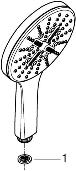 Grohe Rainshower Handbrause 26574LS0 Moon White, 3 Strahlarten, Mit Durchflussbegrenzer 9,5 L/min -VIEGA Verkäufe Grohe Rainshower Handbrause 26574LS0 moon white 3 Strahlarten mit Durchflussbegrenzer 95 l min 2