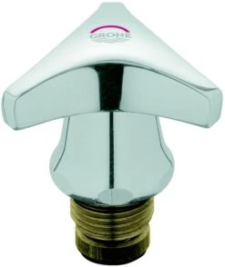 Grohe Trecorn-Oberteil 1/2", Chrom, Markierung Rot