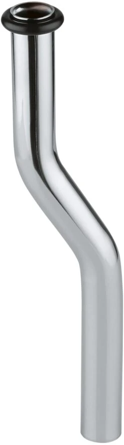 Grohe Urinalspülrohr 37038000 20 Cm, Ø 1,8 Cm, Messing, Chrom, Kröpfung 3 Cm