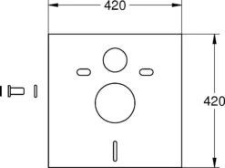 Grohe WC Schallschutz Set 37131000 Schallschutzmatte Und 2 Gummihülsen -VIEGA Verkäufe Grohe WC Schallschutz Set 37131000 Schallschutzmatte und 2 Gummihuelsen 1