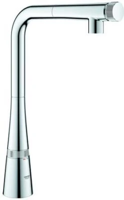 Grohe Zedra SmartControl Küchenarmatur 31593002 Chrom, Herausziehbare Brause