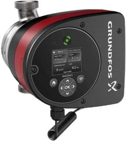 Grundfos Magna3 Umwälzpumpe 97924721 Edelstahl, 32-40 N, 180mm, PN 6/10, 230V
