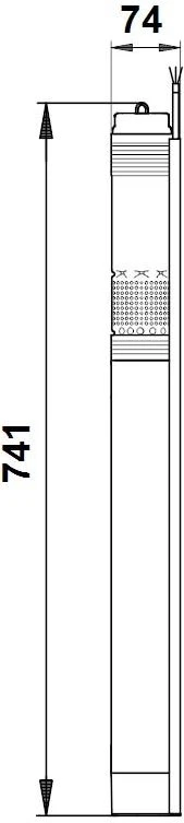 Grundfos Sqe Unterwasserpumpe 96510142 1-65, Rp 1 1/4, 1x 200-240 V 2 Grundfos Sqe Unterwasserpumpe 96510142 1-65, Rp 1 1/4, 1x 200-240 V – Bild 2
