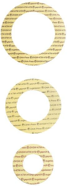 HAAS OHA-Press Flanschdichtung 8924 DN 40, PN 10, 40x88mm, Nach DIN 2632