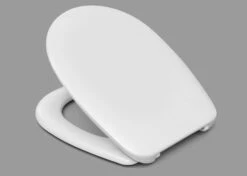 HARO Hamberger WC-Sitz Deltano 93A101D1302H Weiss, Edelstahl Scharniere