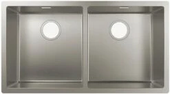 Hansgrohe S719-U765 Unterbauspüle 43430800 Edelstahl, 370x370mm, 2 Hauptbecken