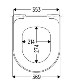 Haro WC-Sitz Calla Premium 521485 Weiss, Edelstahl Scharniere, Softclose -VIEGA Verkäufe Haro WC Sitz Calla Premium 521485 weiss Edelstahl Scharniere Softclose 1