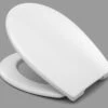 Haro WC-Sitz Favos 527657 Weiss, Edelstahl Scharniere, Softclose