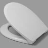 Haro WC-Sitz Korfu 520133 Weiss, Edelstahl Scharniere, Softclose