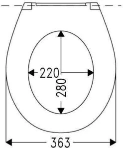 Haro WC-Sitz Lavas 527655 Weiss, Edelstahl Scharniere, Softclose -VIEGA Verkäufe Haro WC Sitz Lavas 527655 weiss Edelstahl Scharniere Softclose 1