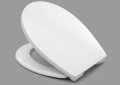 Haro WC-Sitz Pallas 527656 Weiss, Edelstahl Scharniere, Softclose