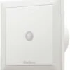 Helios Minilüfter M1/120 P, 6363 Mit Präsenzmelder, Weiss 170mÂ³/h