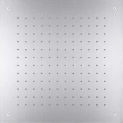 Herzbach Living Spa IX Regenbrause 11650000209 Edelstahl Gebürstet, 50 X 50 Cm, Deckeneinbau