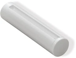 Hewi 477 Glasplattenhalter 477.03.50098 132mm, Signalweiß