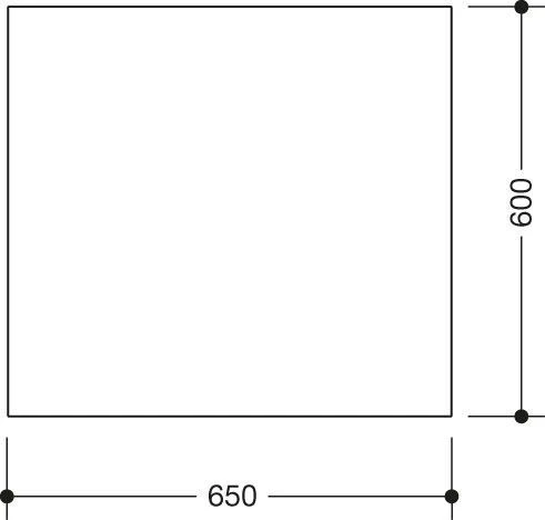 Hewi 477 Kristallspiegel 950.01.12201 600 X 650 X 5 Mm 2 Hewi 477 Kristallspiegel 950.01.12201 600 X 650 X 5 Mm – Bild 2