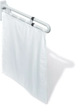 Hewi 801 Duschspritzschutz 801.52.1003036 Dekor Uni Weiß, Schwer Entflammbar, Koralle