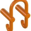 Hewi 801 Garderoben-Doppelhaken 801.90.03024 Orange, Haken Nach Hinten